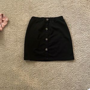 Black skirt